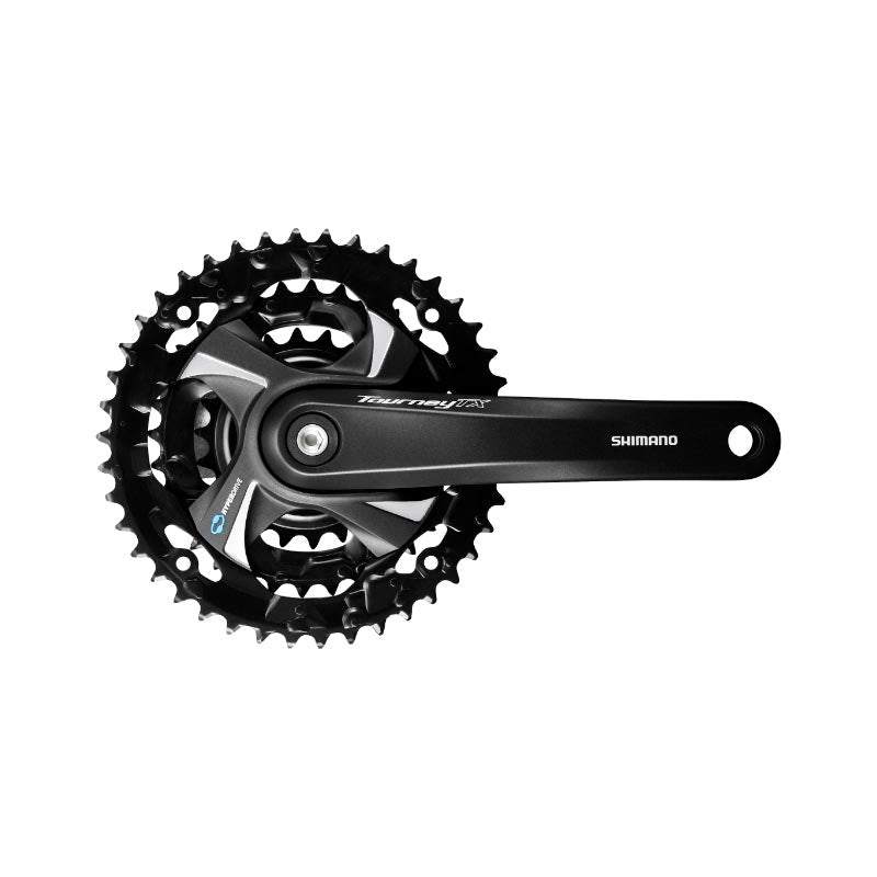 Multiplicación SHIMANO Tourney FC-TX801 42x32x22D / Biela de 175 mm / Para 7/8 Velocidades / No incluye protector de cadena